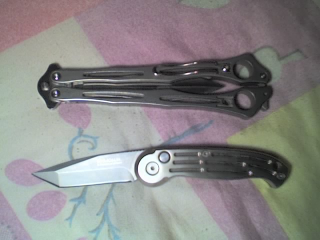 Butterfly knife and automatic knife